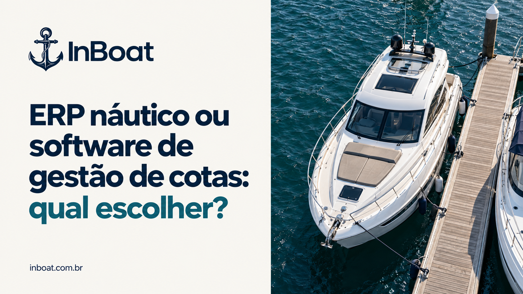 ERP náutico ou software de gestão de cotas: qual escolher?